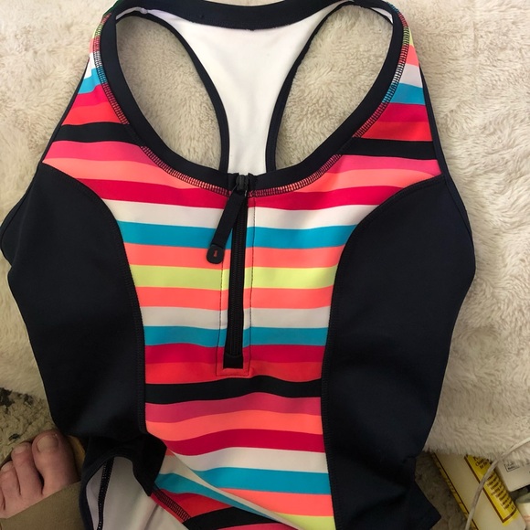 Anne Cole Locker One Piece Women’s Swimsuit Multicolored in Size 6 - Picture 6 of 6